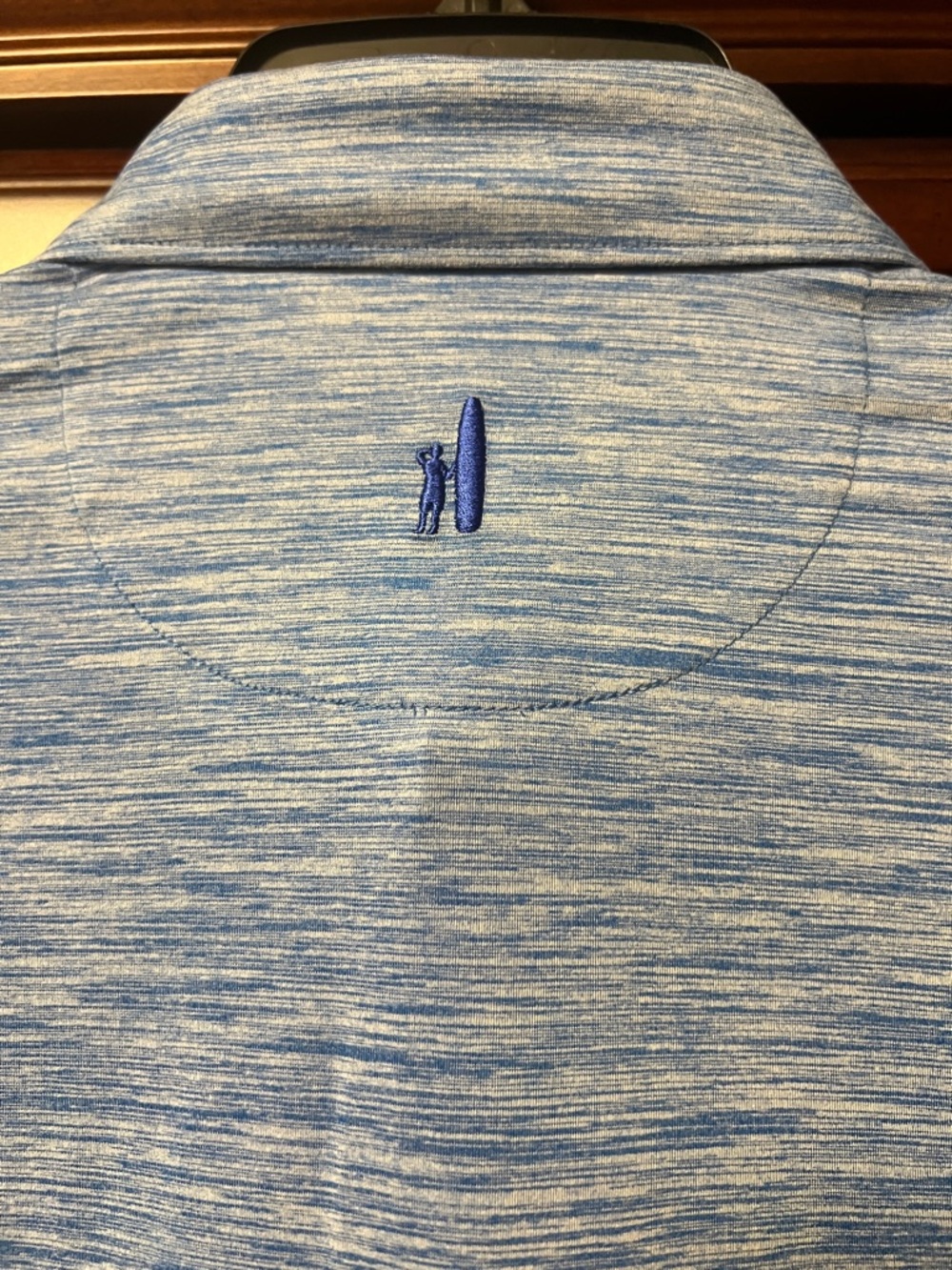 Brand New Johnnie-O Featherweight Performance Stretch Tennis 🎾 Blue Golf ⛳️ Polo - Picture 2 of 12